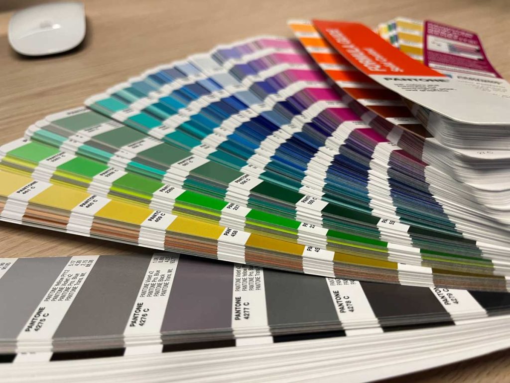 Waar is de Pantone-waaier?